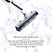 Taconic Shave, Heavyweight All Metal Non-Pivoting Twin Blade Cartridge Razor Compatible with GIllette Trac II, Personna, and Taconic Refills - 10 Cartridges Included