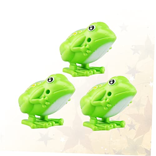 Hohopeti 3 Pçs Brinquedos De Animais Para Crianças Mini Brinquedos Sapos Para Crianças Sapo Saltador