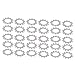 New Lon0167 12mm Inner Dia Stainless Steel External Tooth Lock Washer Silver Tone 30pcs(12mm Innendurchmesser Edelstahl Externe Zahnscheibe Silber Ton 30stk