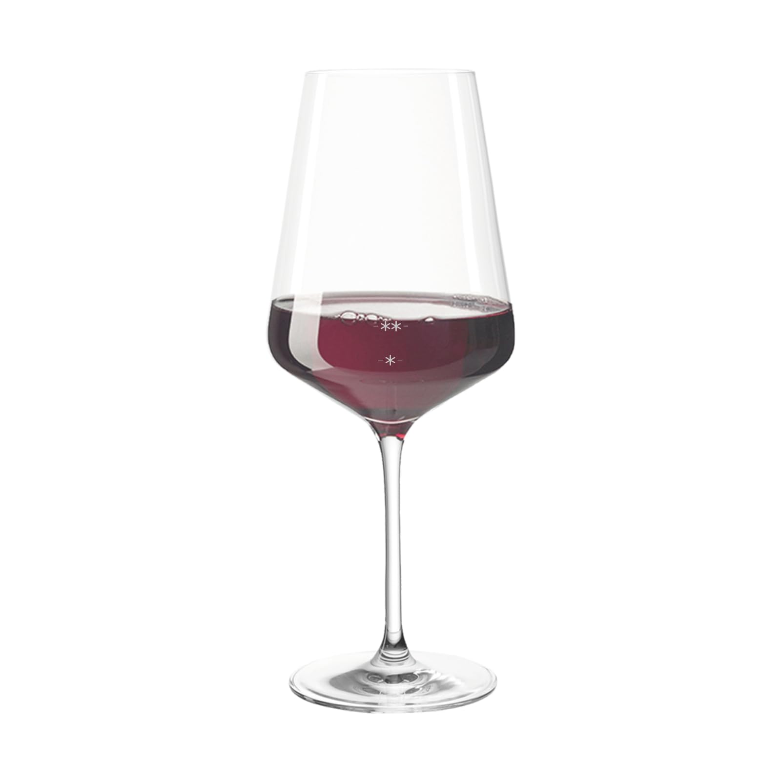 Leonardo Puccini Rotweingläser Gastro-Edition mit Einschenkhilfe 0,1 l / 0,2 l, Profi Gläser für Gastronomie, Hotellerie & Catering, robustes Qualitätsglas im 30er Set
