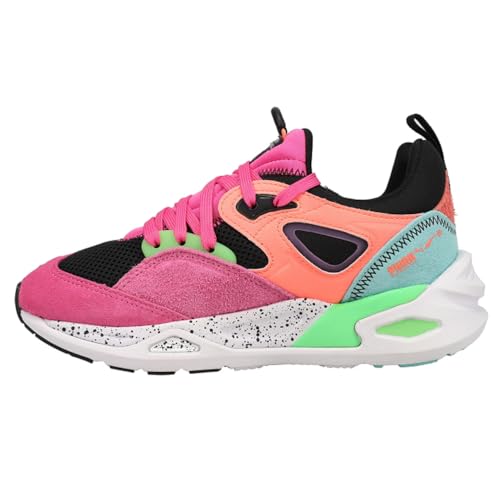 PUMA Womens TRC Blaze Speckle Lace Up Sneakers Shoes Casual - Multi, Pink3