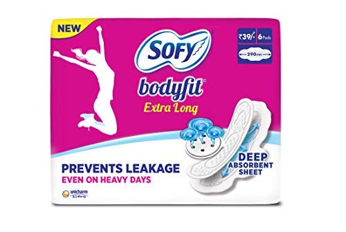 Sofy Sofy Bodyfit - XL (6 Pads) - Pack of 9