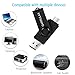 GARRULAX USB Flash Drive, 128GB 2 in 1 OTG Type C USB 2.0 Rotatable Memory Stick Date Storage Pendrive Thumb for Android Smartphones, MacBook, Tablets, PC