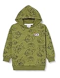 FILA Unisex Kinder Tulsa Hoody Kapuzenpullover, Loden Green Tom & Jerry AOP, 110/116
