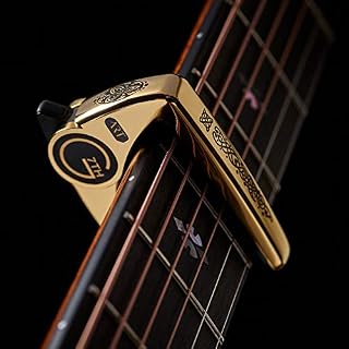 G7th Performance 3 Art - Capodastre pour Guitare acoustique et électrique - Plaque d'or 18kt celtique 63g/2,2oz. Low… – Image 5