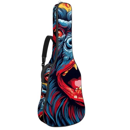 Grand étui pour guitare acoustique 101,6 cm avec housse imperméable rembourrée éponge