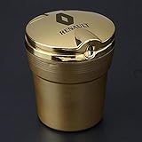 renault aschenbecher 》 Abnehmbar: Es handelt sich um einen tragbaren Aschenbecher mit herausnehmbarem Innenfutter, das leicht zu reinigen ist, eine gute Dichtleistung aufweist und Rauch nicht leicht zu verbreiten ist.