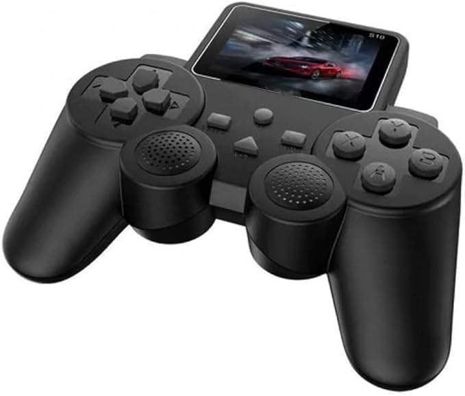 Image of NextTech UHD Console with Retro Built-in Games | Portable Handheld Video Game Console for Kids and Adults with Wireless Joystick Controller
