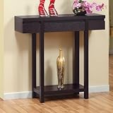 Hokku Designs Logan Console / Sofa Table in Red Cocoa EL-10341