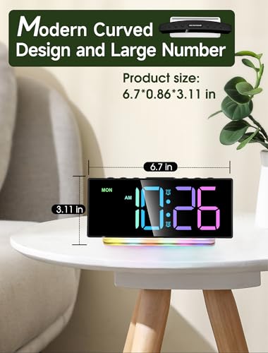 image for Cadmos Extra Loud Alarm Clock for Heavy Sleepers Adults,Teens,Kids,Rai