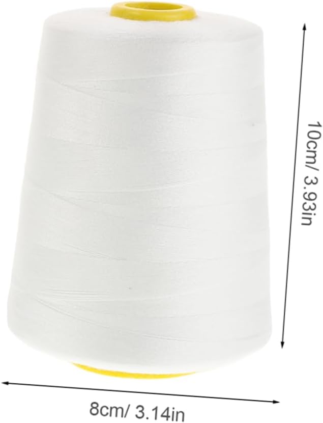 jojofuny 2rolls Yards Strong Sewing Thread for Machine and Hand Quilting Soft and Exceptional Sewing Projects