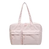 HTU Multi-Pocket Nylon Laptop Umhängetasche Große Kapazität Aktentasche