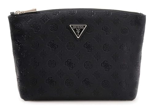 Trousse de maquillage GUESS Wilder en noir avec fermeture zippée supérieure