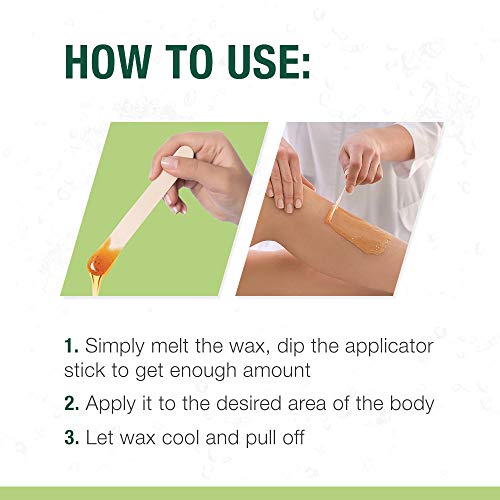 Clean + Easy Wooden Wax Applicator Sticks For The Body, Large Disposable Spatula, For Smooth And Easy Application, For Arms, Legs, Chest, And Back, For Salon And Diy Home Waxing, 100 Pcs. #TOP4