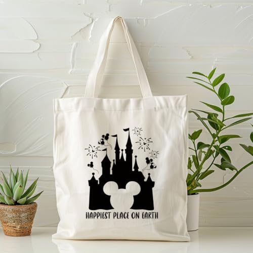 WDSXWH Magical Castle Tote Bag