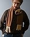 Handmade Fleece Sloth Scarf Brown