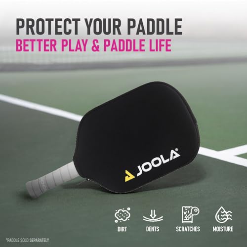 Image of JOOLA Magnus Pickleball Paddle Cover - Protective Neoprene Sleeve for JOOLA Tyson McGuffin Magnus Pickleball Paddle - Fits Extra Long & Elongated Paddles Including 14mm & 16mm - Padded Travel Case