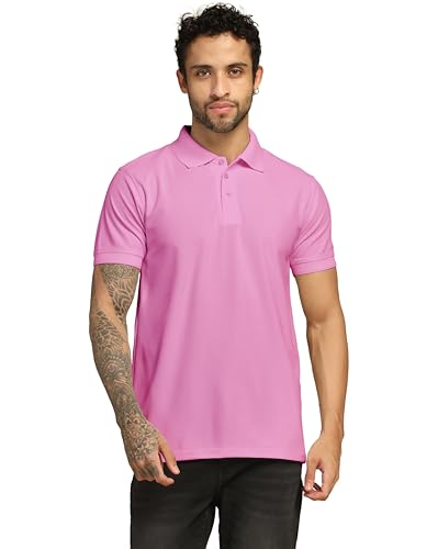 Image of VastraVibes Men's Polo Regular Fit T-Shirt