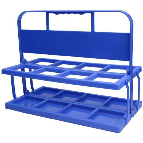 Portabotellas plegable de plástico de 8 orificios para evitar caídas de agua 2