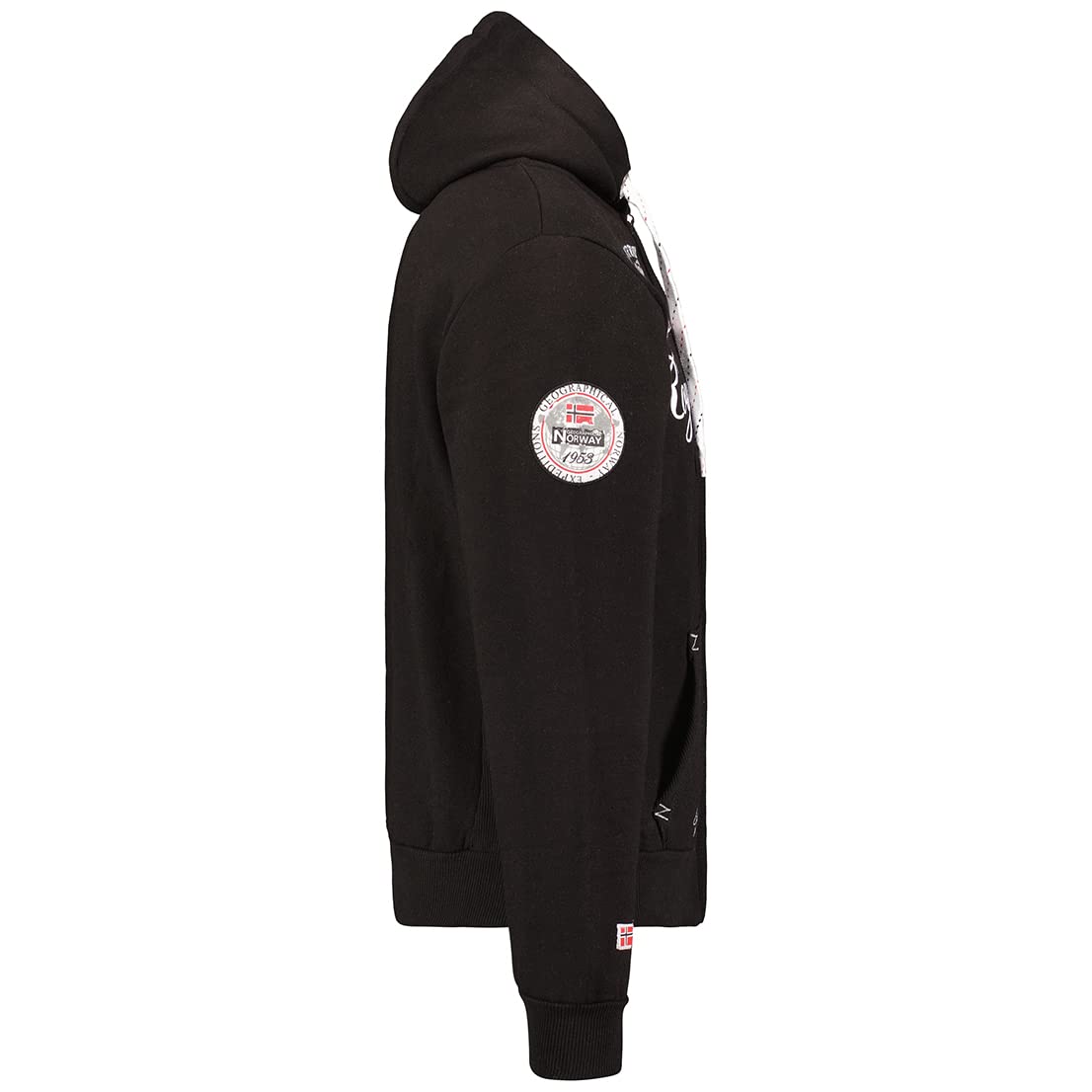Geographical Norway Hombre Diseñador Capucha Chaqueta - Fighter -XXL