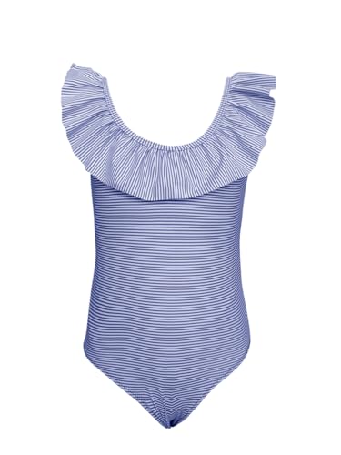 Maillot de bain une pièce fille rayé 3 couleurs vêtement de plage enfant 3-12 ans