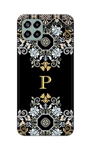 Image of Printed Hard Back Cover Case for Samsung Galaxy M33 5G Back Cover (Alphabet P) -1803