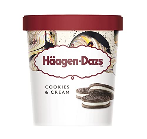 Häagen-Dazs Helado con Cookies & Cream Tarrina, 460ml (Congelado)