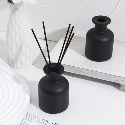 Botellas Difusoras de Aroma de Vidrio para Eliminar Olores y Decorar el Hogar 8