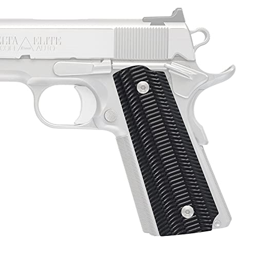Vz Grips Alien 1911 Grip, Superior Comfort, Superior Control, Made In The Usa, Black, Full Size, 2 Panels #TOP4