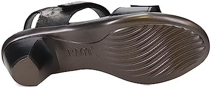 NAOT Women's Extant Sandal Metallic Onyx Lthr/Black Madras Lthr 9 M US | Image 6
