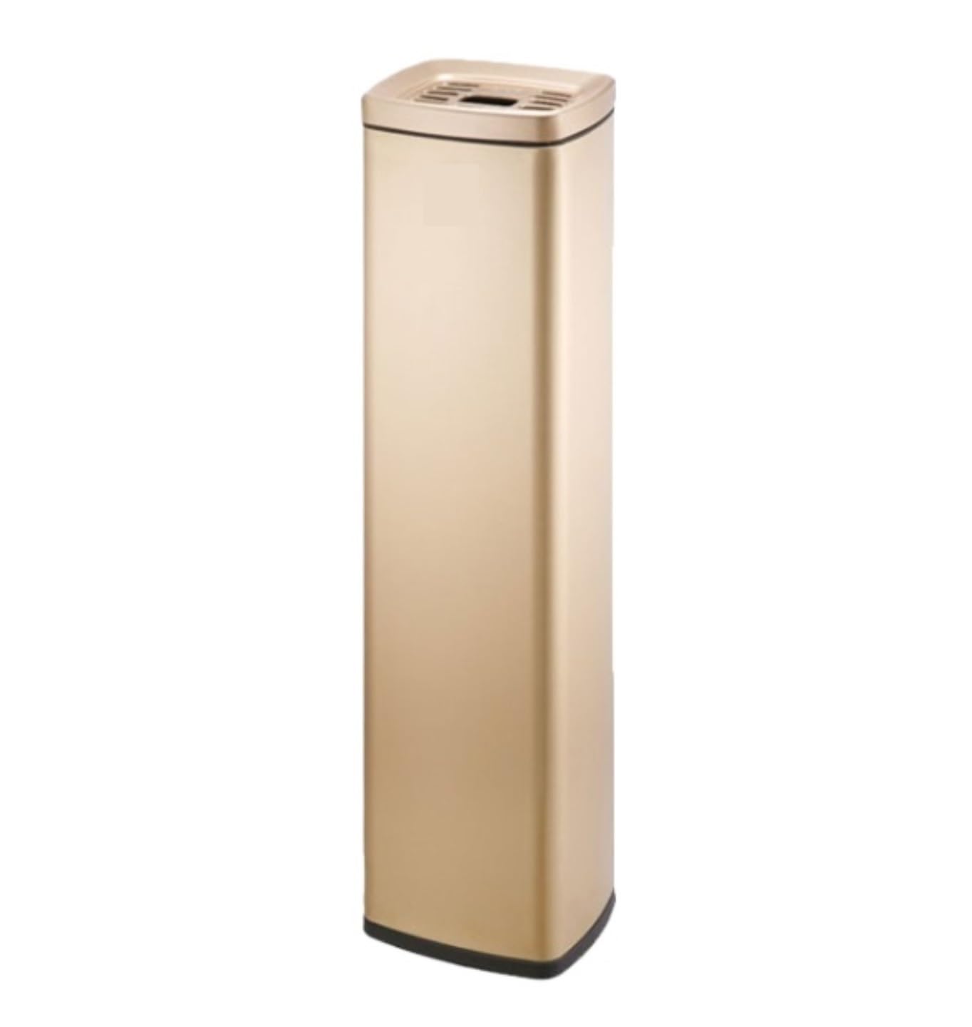 Organizador de Basura al Aire Libre Cubo De Basura Para Exteriores, De Acero Inoxidable, Con Columna De Hollín, Para Uso Comercial, Cuadrado, Para Reciclaje De Residuos De Hoteles Reciclaje Interior E