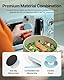 Sinjimoru for MagSafe Phone Grip, Soft Silicone Magnetic Finger Grip for iPhone 16/15/14/13/12, Comfortable One-Touch Holding, M-Tap Tok Black
