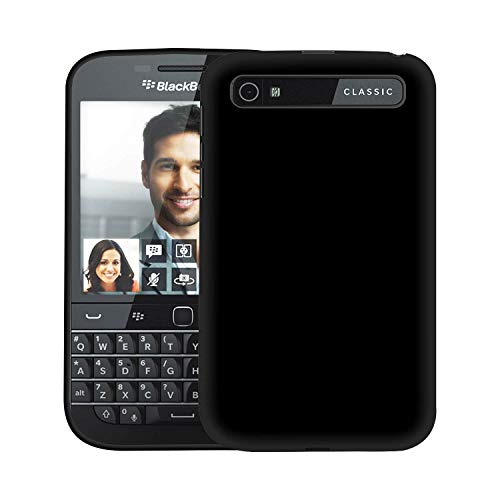 Image of Case Creation Back Cover For BlackBerry Q20 ( TPU|Carbon Black )