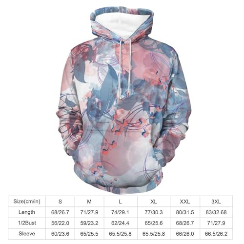 Sweats à capuche manches longues Feuilles De Rêve chauds