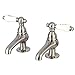 Kingston Brass KS3208PL Restoration Basin Tap Faucet, Brushed Nickel
