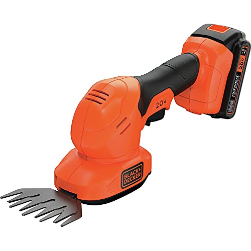 BLACK+DECKER 20V MAX* POWERCONNECT 3/8 in. Cordless Shear Shrubber Kit (BCSS820C1) - image 6