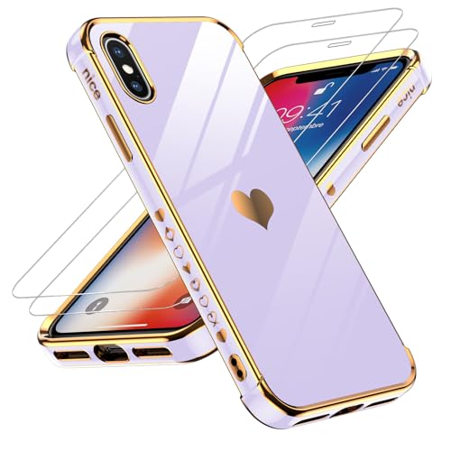 Coque iPhone X antichoc avec verre trempé et protection intégrale objectif