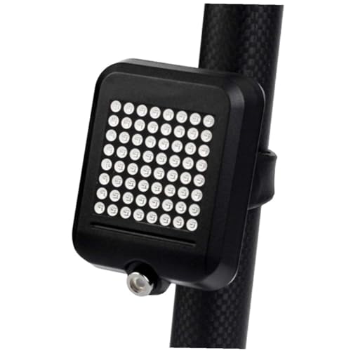 Lampe de sécurité pour vélo de montagne iplusmile avec indicateur de direction USB étanche
