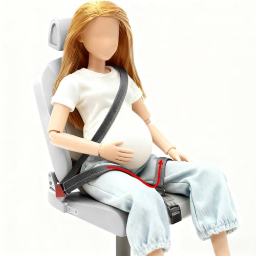 TUPSKY Ceinture Antichoc, Ceinture de sécurité pour des sièges maternité, confort et sécurité pour les femmes enceintes, Un accessoire indispensable pour...