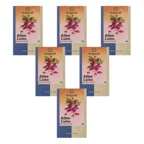Sonnentor - Alles Liebe Kräutertee Filterbeutel bio - 18 g - 6er Pack