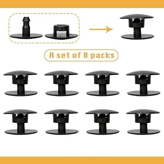 Generic Replacement Rivets for Crocs (8 Pack) - Image 5