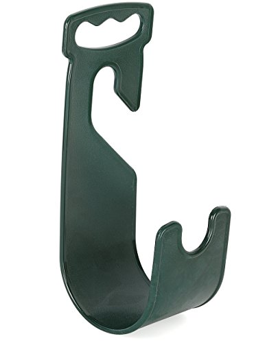 GrowGreen Hose Reel, Garden Hose Hanger, Hose Storage with Nozzle Post, Garden Hose