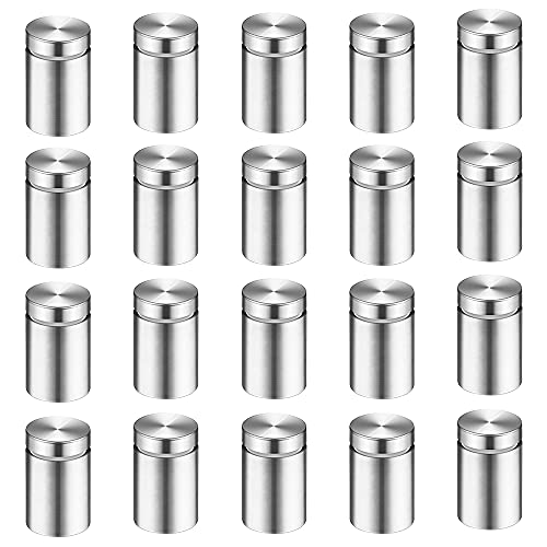 LongZYU Lot de 20 entretoises de 12 x 22 mm - Pour panneaux - En acier inoxydable Cover