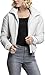 Produktbild Urban Classics Damen Ladies Oversized High Neck Jacket Jacke,, per pack Weiß (white 220), Large (Herstellergröße: L)