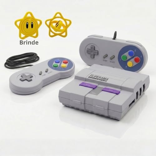 Super Nintendo Mini Console com Jogos na Memória para TV HDMI ogo...