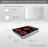 Parrilla eléctrica 6 quemadores 9 Imagen adicional