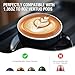 GARLIFUR Reusable Coffee Capsule Refill Kit for Nespresso Vertuo Pods with 52 Pcs Aluminum Foil Seals Lids, Refillable Coffee Pod Tool (Foil Cutter, Foil Sealer, Filling funnel, and Tamper)