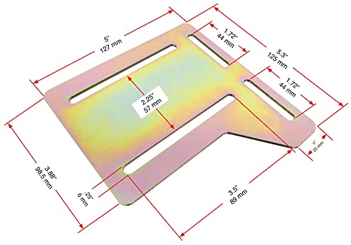 Tech Team Queen Bed Frame Modification Adapter Bracket Headboard Bed Frame Conversion Attachment Set Of 2 Hardware Included #TOP2