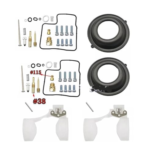 Kit réparation carburateur membrane flotteur VT600 VLX 600