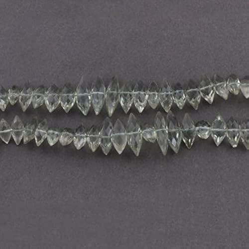 Green Amethyst briolettes haut de gamme de taille dégradée précieux - 2